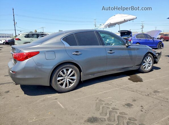 JN1CV7AP2HM642472 2017 INFINITI Q50 Серый Задняя правая четверть