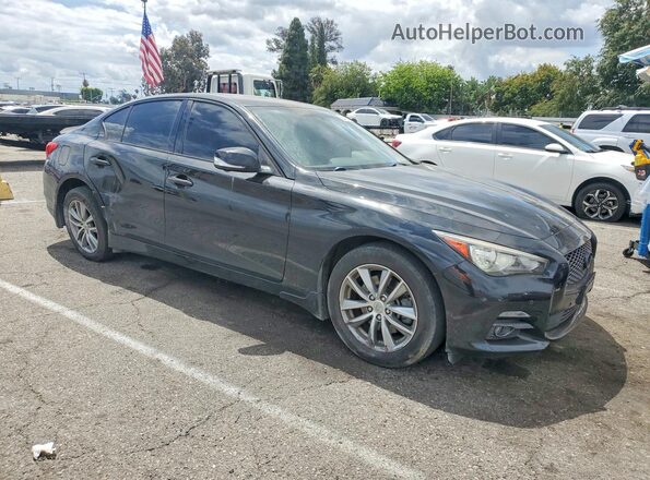 JN1CV7AP3HM641217 2017 INFINITI Q50 Black Delantero derecho