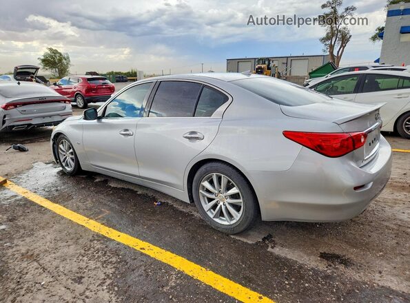 JN1CV7AP4GM201697 2016 INFINITI Q50 Silver Tył lewy