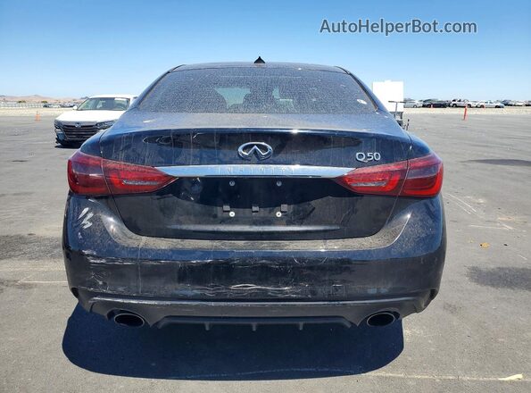 JN1CV7AP6JM241612 2018 INFINITI Q50 Black Vista trasera