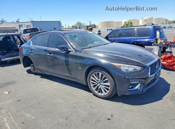 JN1CV7AP6JM241612 2018 INFINITI Q50 Black Delantero derecho