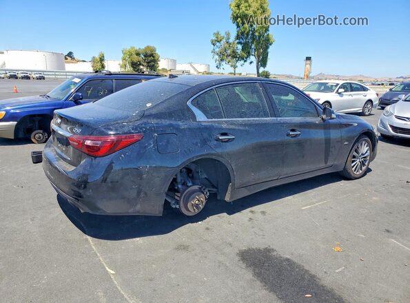 JN1CV7AP6JM241612 2018 INFINITI Q50 Black Trasero derecho
