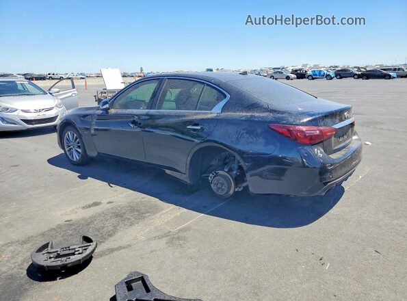 JN1CV7AP6JM241612 2018 INFINITI Q50 Black Trasero izquierdo