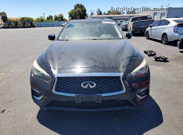 JN1CV7AP6JM241612 2018 INFINITI Q50 Black Vista frontal