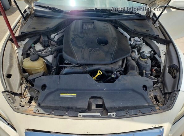 JN1CV7AP7HM640510 2017 INFINITI Q50 White Vista interior trasera