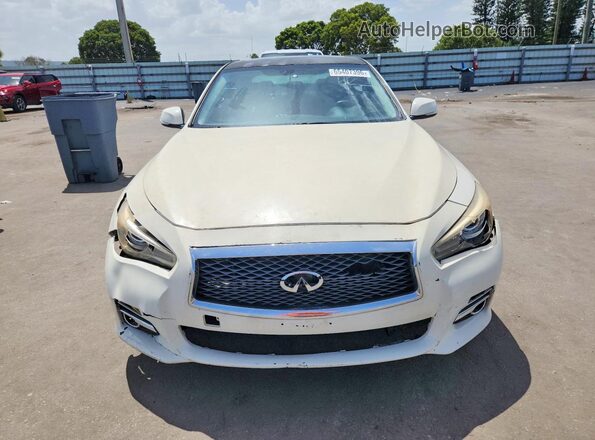 JN1CV7AP7HM640510 2017 INFINITI Q50 White Vista frontal