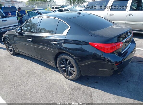 JN1CV7APXGM200280 2016 INFINITI Q50 Black Հետևի ձախ