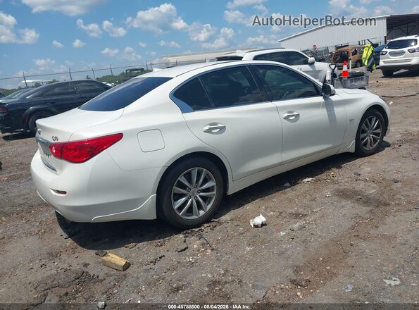 JN1CV7AR0HM682244 2017 INFINITI Q50 White Trasero derecho