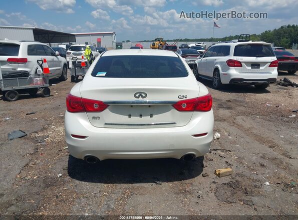 JN1CV7AR0HM682244 2017 INFINITI Q50 White 