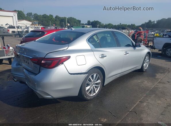 JN1CV7AR0KM350005 2019 INFINITI Q50 Серебряный Задняя правая четверть
