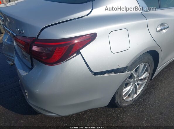 JN1CV7AR0KM350005 2019 INFINITI Q50 Серебряный 