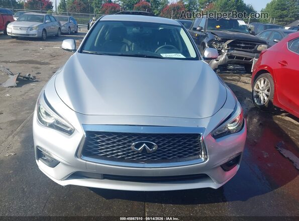 JN1CV7AR0KM350005 2019 INFINITI Q50 Серебряный Вид щитка приборов