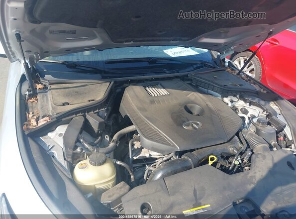 JN1CV7AR0KM350005 2019 INFINITI Q50 Серебряный Вид сзади