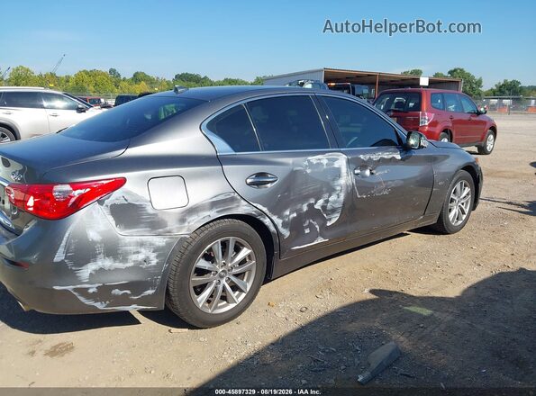JN1CV7AR2GM250043 2016 INFINITI Q50 Gray Вид спереду