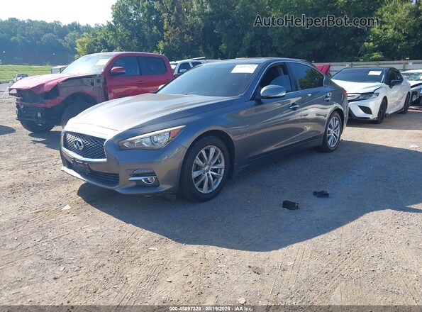 JN1CV7AR2GM250043 2016 INFINITI Q50 Gray Передня ліва чверть