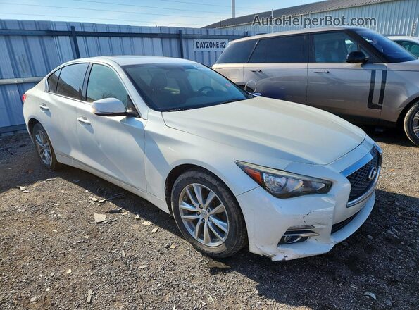 JN1CV7AR2GM251192 2016 INFINITI Q50 White Առջևի աջ