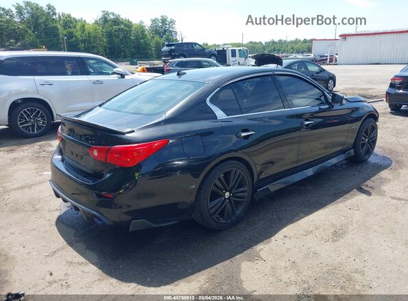 JN1CV7AR2HM680236 2017 INFINITI Q50 Black უკანა მარჯვენა
