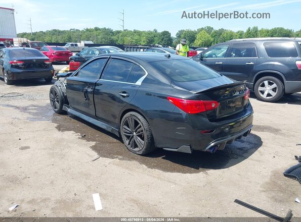 JN1CV7AR2HM680236 2017 INFINITI Q50 Black უკანა მარცხენა