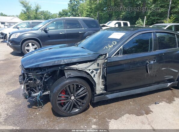 JN1CV7AR2HM680236 2017 INFINITI Q50 Black წინა ხედი