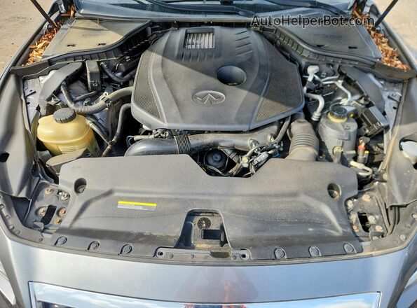 JN1CV7AR4HM680402 2017 INFINITI Q50 Gray Вид задньої частини салону