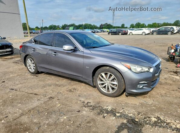 JN1CV7AR4HM680402 2017 INFINITI Q50 Gray Передня права чверть