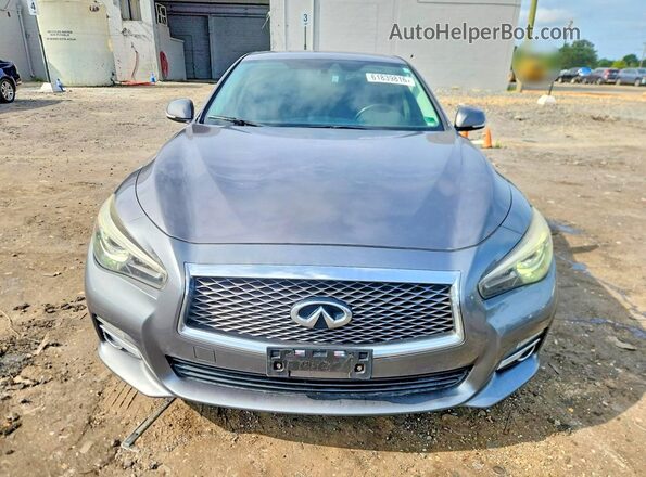 JN1CV7AR4HM680402 2017 INFINITI Q50 Gray Вид спереду