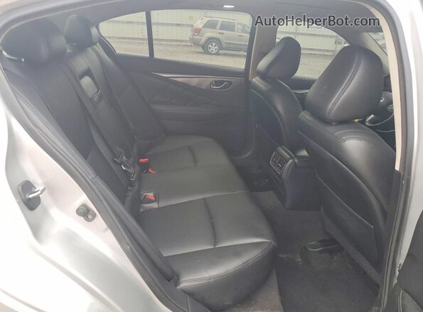 JN1CV7AR5HM682398 2017 INFINITI Q50 Silver Вид задніх сидінь