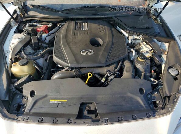 JN1CV7AR9JM280521 2018 INFINITI Q50 White Вид задньої частини салону