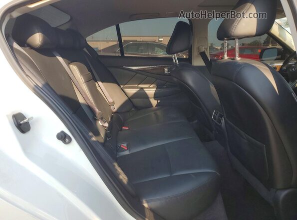 JN1CV7AR9JM280521 2018 INFINITI Q50 White Вид задніх сидінь