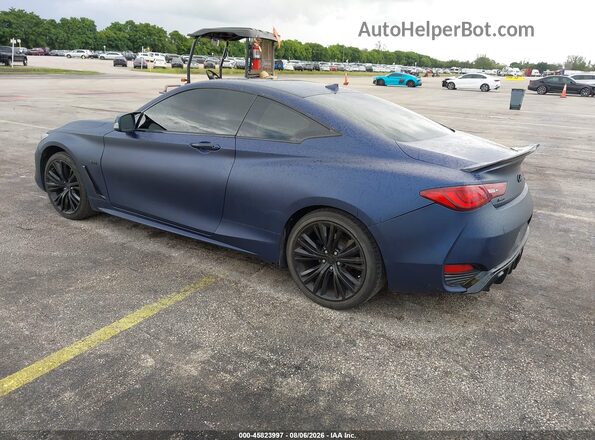 JN1CV7EKXHM362989 2017 INFINITI Q60 Синий Задняя левая четверть