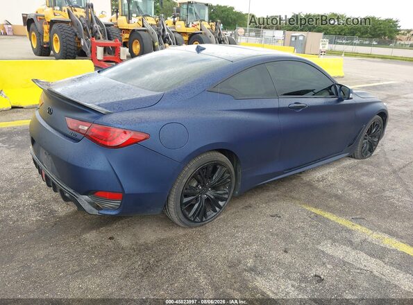 JN1CV7EKXHM362989 2017 INFINITI Q60 Синий Задняя правая четверть
