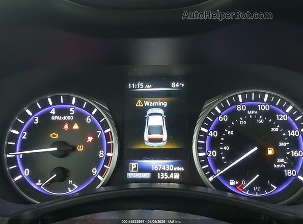 JN1CV7EKXHM362989 2017 INFINITI Q60 Синий Вид задних сидений