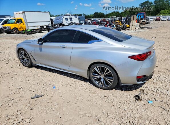 JN1CV7EL4HM320973 2017 INFINITI Q60 Silver უკანა მარცხენა