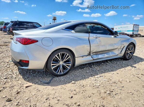 JN1CV7EL4HM320973 2017 INFINITI Q60 Silver უკანა მარჯვენა