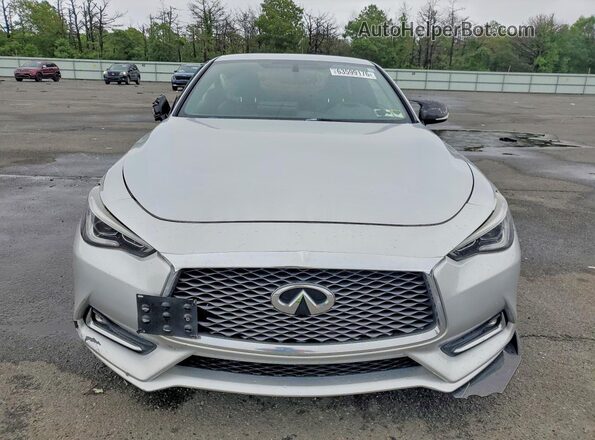 JN1CV7EL7HM320756 2017 INFINITI Q60 Silver Vista frontal
