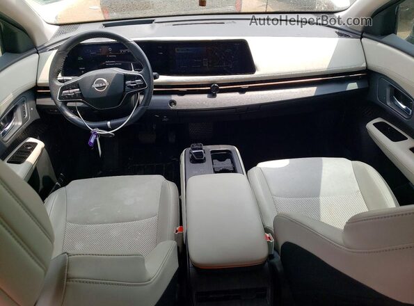 JN1DF0BB3RM738981 2024 NISSAN ARIYA White წინა პანელის ხედი