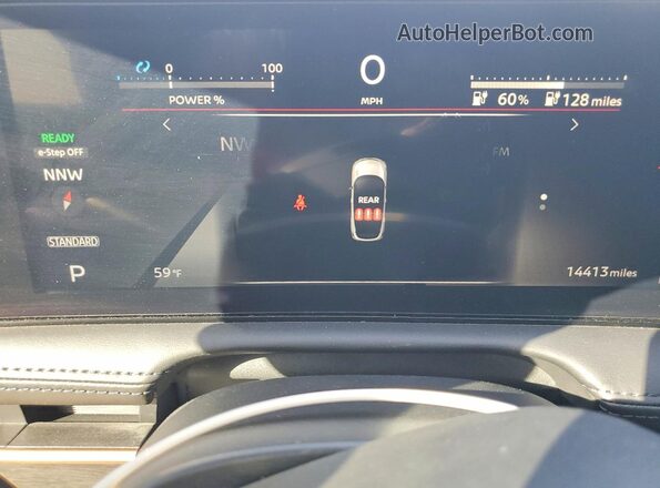 JN1DF0BB5RM733698 2024 NISSAN ARIYA Black Vista del cuadro de instrumentos