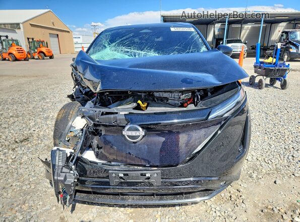 JN1DF0BB8RM741102 2024 NISSAN ARIYA Black Դիմացի տեսք