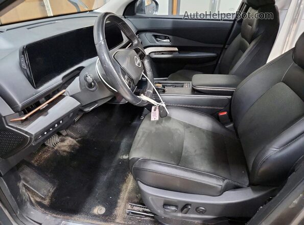 JN1DF0BB9PM711250 2023 NISSAN ARIYA Серый Вид салона спереди