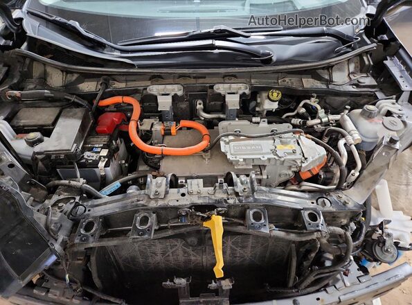 JN1DF0BB9PM711250 2023 NISSAN ARIYA Серый Вид подкапотного пространства
