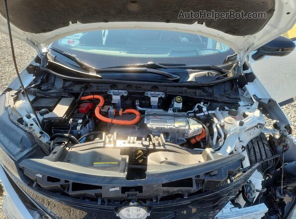 JN1DF0CD5RM734446 2024 NISSAN ARIYA White ძრავის განყოფილების ხედი