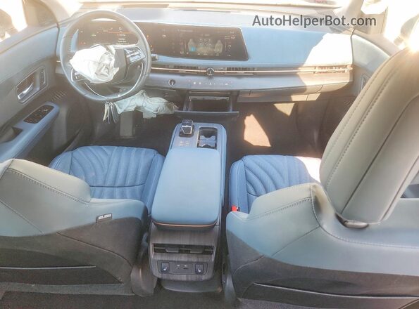 JN1DF0CD5RM734446 2024 NISSAN ARIYA White წინა პანელის ხედი