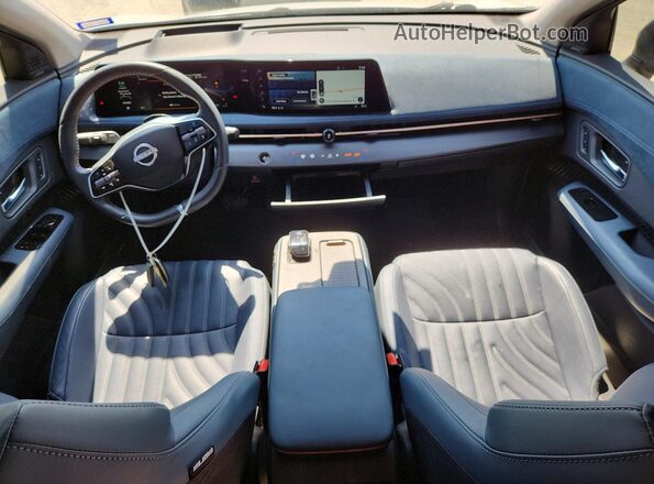 JN1DF0CD9RM736622 2024 NISSAN ARIYA White Dashboard view