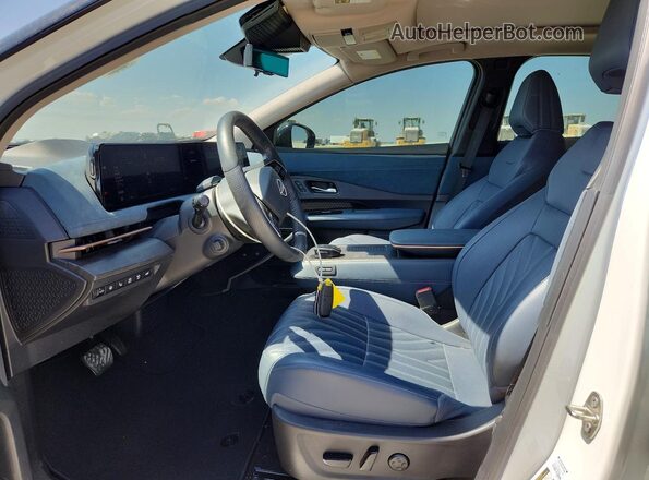 JN1DF0CD9RM736622 2024 NISSAN ARIYA White Front interior view