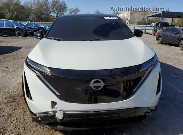 JN1DF0CDXPM704937 2023 NISSAN ARIYA White Вид спереду