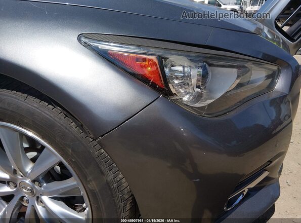 JN1EV7AP0GM305533 2016 INFINITI Q50 Серый Вид спереди