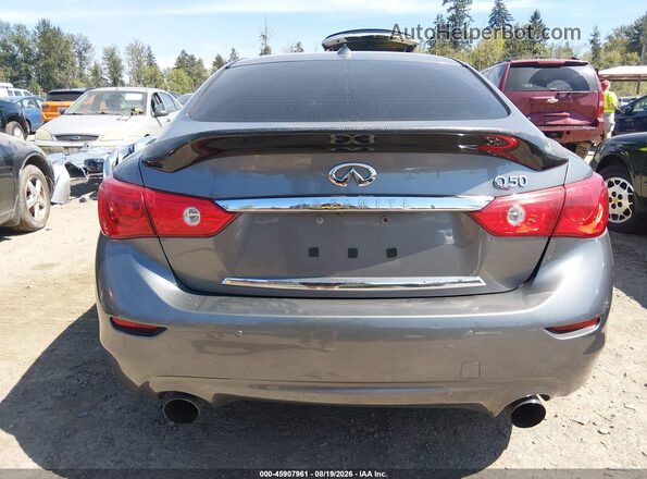 JN1EV7AP0GM305533 2016 INFINITI Q50 Серый 