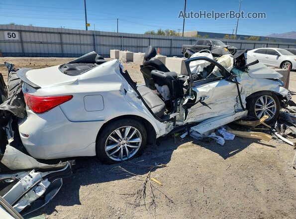 JN1EV7AP0HM730087 2017 INFINITI Q50 White Задня права чверть