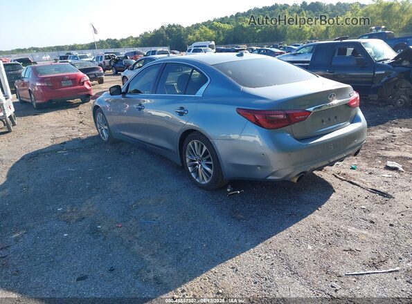 JN1EV7AP0JM590645 2018 INFINITI Q50 Silver Հետևի ձախ