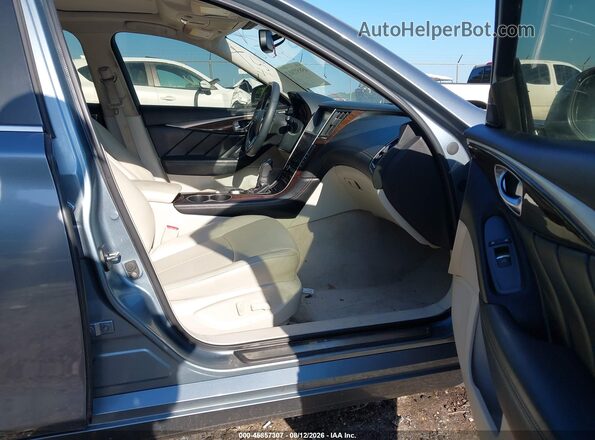 JN1EV7AP0JM590645 2018 INFINITI Q50 Silver Սալոնի դիմացի տեսք
